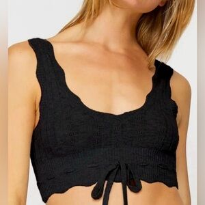 🛑SPIRITUAL GANGSTER SWEATER TANK in dark grey size large NEW W TAGS💥